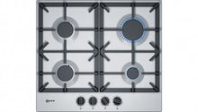 Neff T26DS49N0 58cm Gas Hob - Stainless Steel