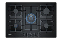 Neff T27CS59S0 75cm 5 Burner Gas-on-Glass Hob