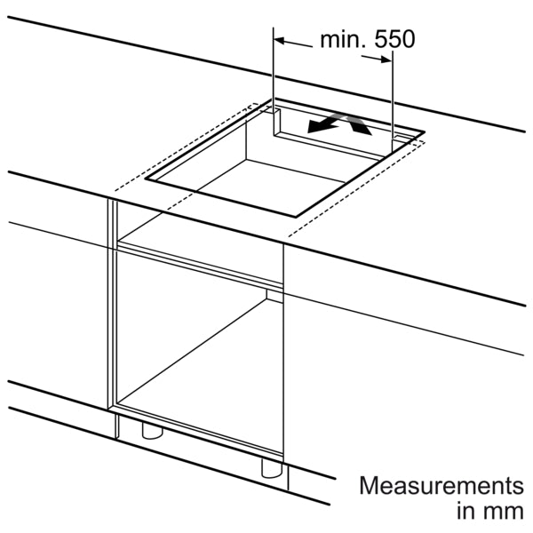 Neff T36FBE1L0 N30 60cm 4 Zone Induction Hob