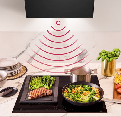Neff T56FHS1L0 N70 60cm 4 Zone Induction Hob - Black