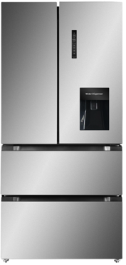 Tesla T571FRDX Level 3 French Door Fridge Freezer - Stainless Steel