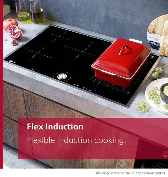 Neff T68FHV4L0 N70  80cm Wide 5 Zone Induction Hob - Black