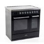 Tesla T90DCRCB 90cm Range Cooker - Black