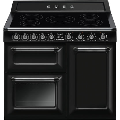 Smeg TR103IBL 100cm Victoria Induction Range Cooker - Black