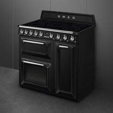 Smeg TR93IBL2 Victoria 90cm Electric Range Cooker - Black