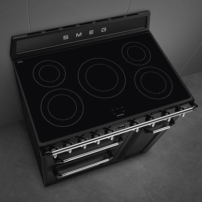 Smeg TR93IBL2 Victoria 90cm Electric Range Cooker - Black