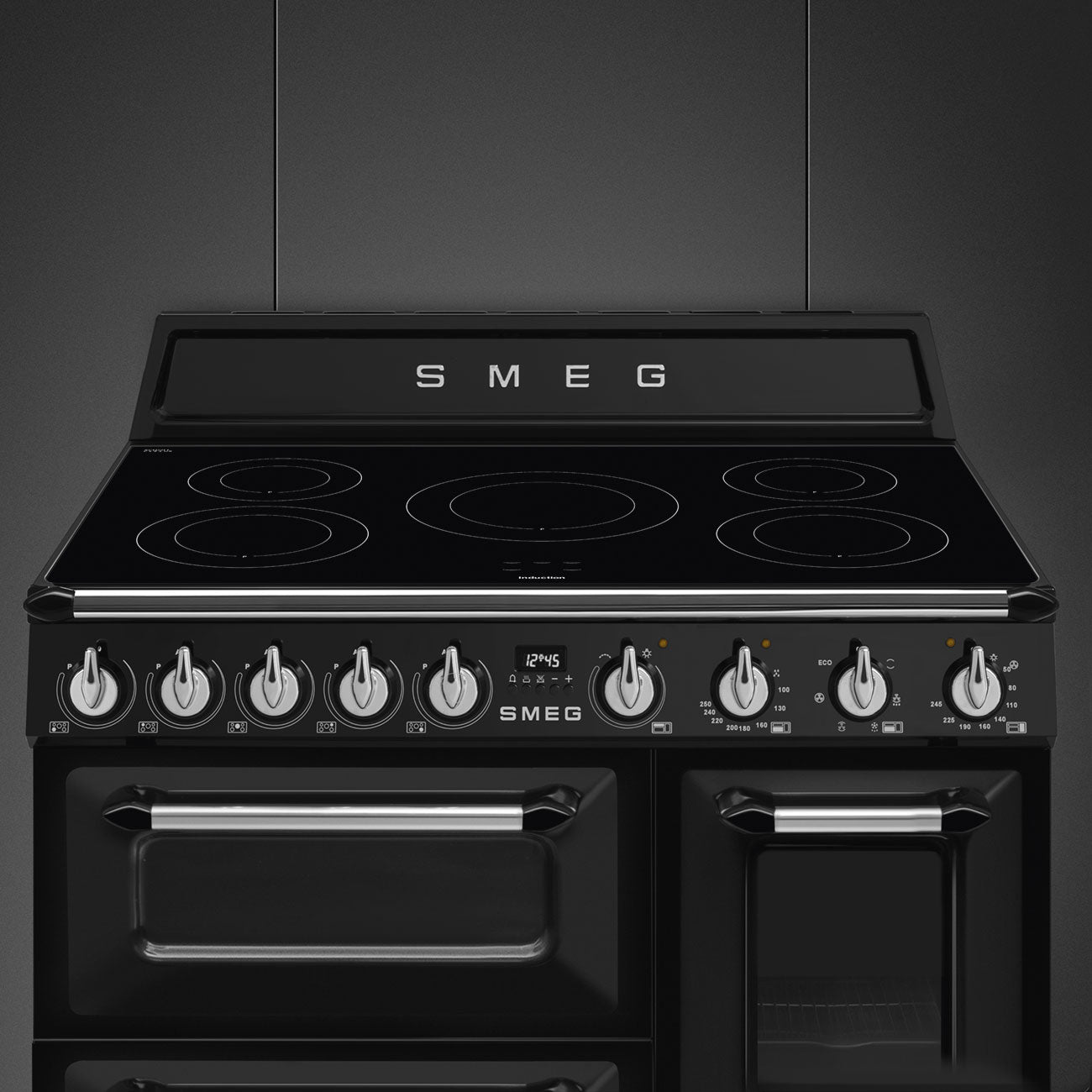 Smeg TR93IBL2 Victoria 90cm Electric Range Cooker - Black