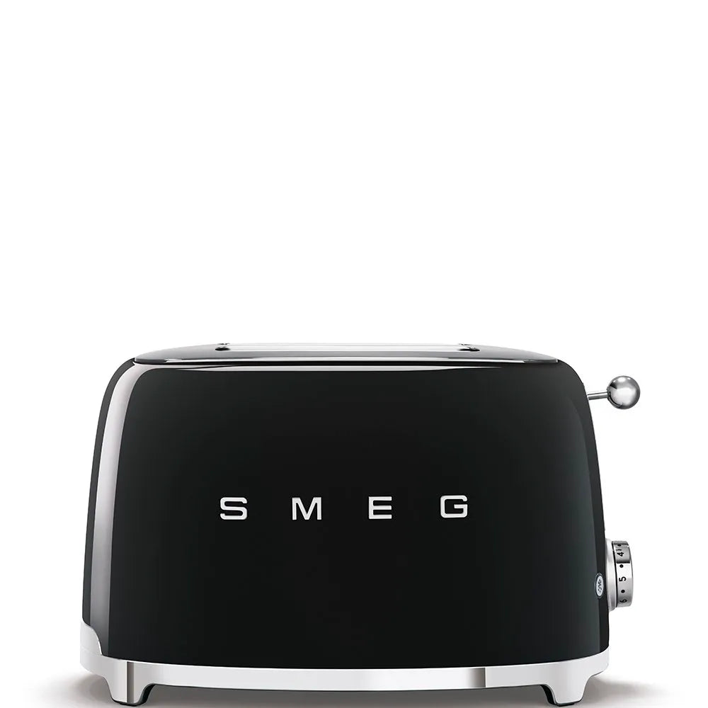 Smeg TSF01BLUK Toaster, Black