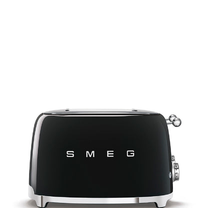 Smeg TSF03BLUK Toaster, Black