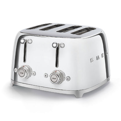 Smeg TSF03SSUK Toaster, Chrome