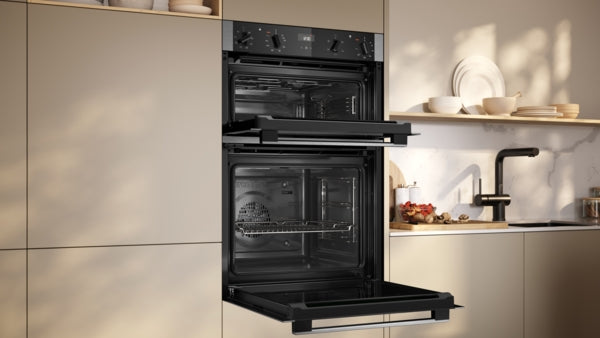 Neff U1ACE2AN3B N50 Built-In Double Oven - Stainless Steel