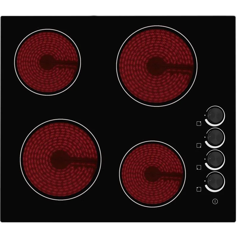 Cata UBCH60KCR Ceramic Hob 60cm with Rotary Controls