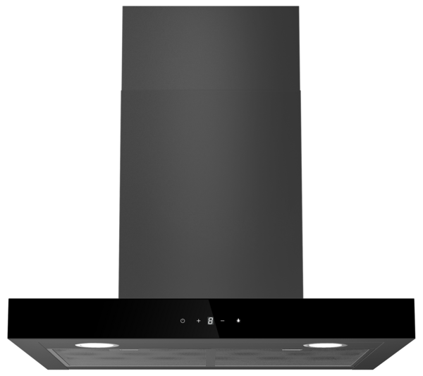 Cata UBSBOX70BK 70cm Box Chimney Hood - Black