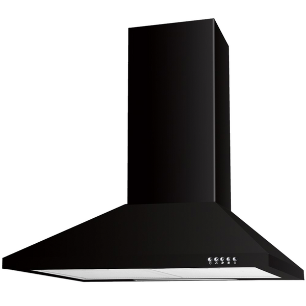 Cata UBSCH60BK 60cm Chimney Hood - Black