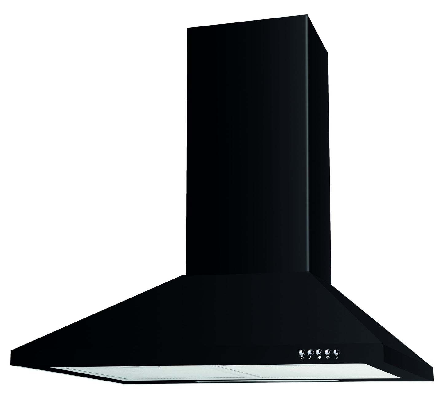 Cata UBSCH90BK 90cm Black Chimney Hood