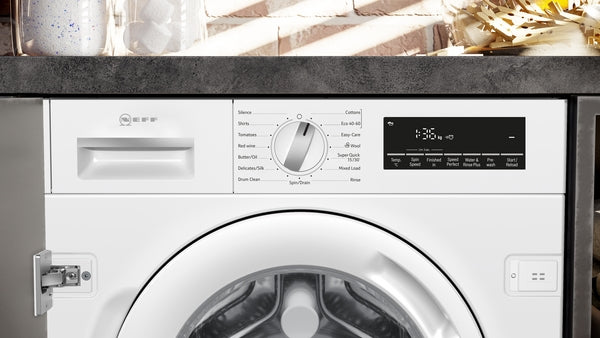 Neff W544BX2GB 8kg 1400rpm Integrated Washing Machine - White