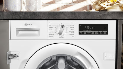 Neff W544BX2GB 8kg 1400rpm Integrated Washing Machine - White