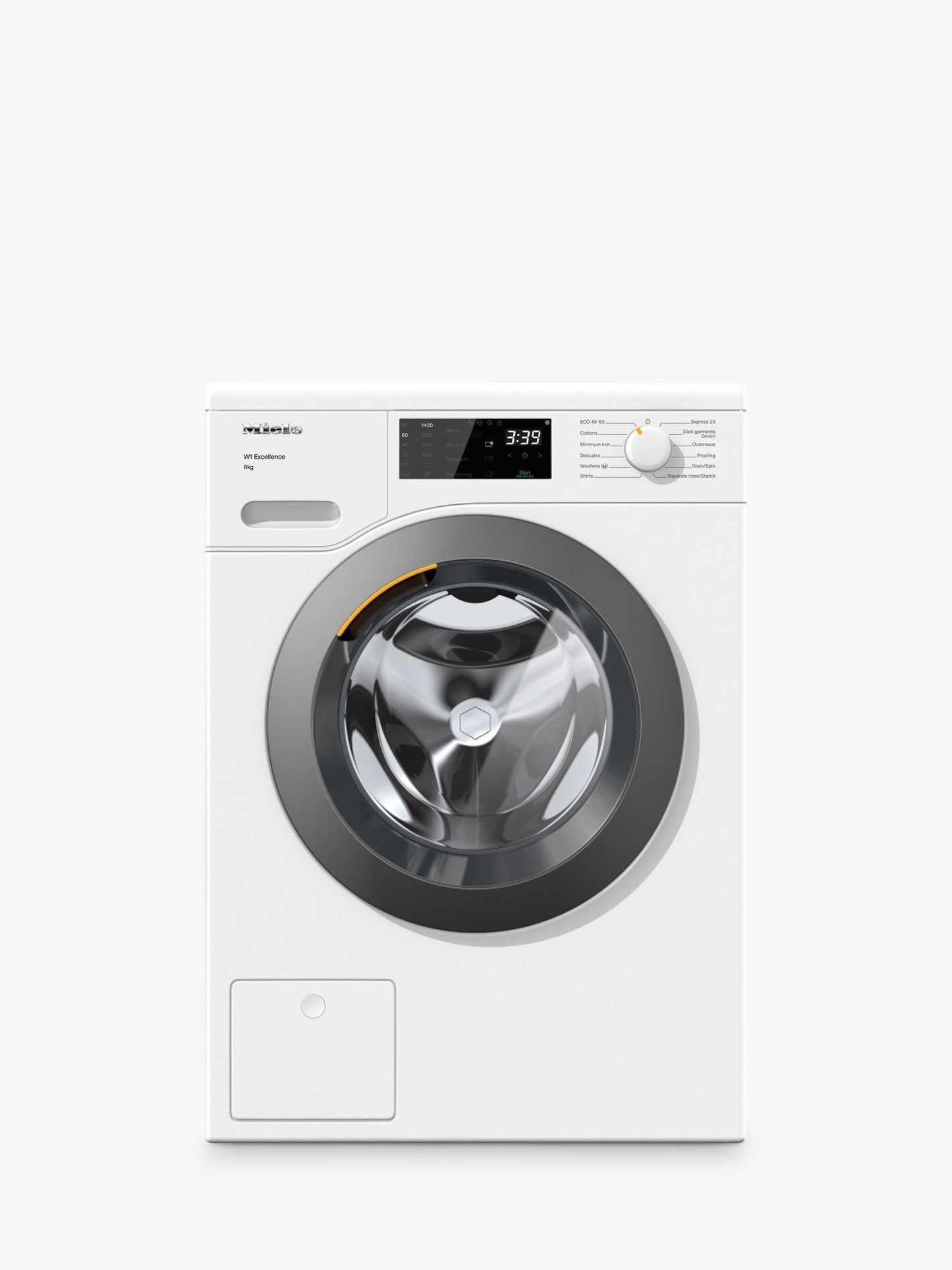Miele WED025WCS 8kg Washing Machine Freestanding - Lotus White