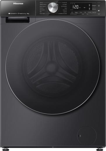 Hisense WF5S1245BB 12kg 1400 Spin Washing Machine - Black