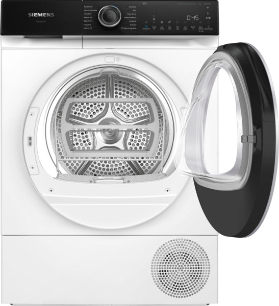Siemens WQ46H2D9IE iQ500 9kg Heat Pump Tumble Dryer - White