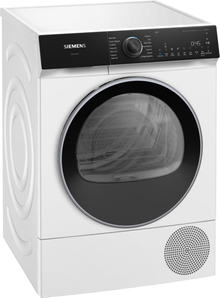 Siemens WQ46H2D9IE iQ500 9kg Heat Pump Tumble Dryer - White