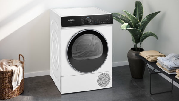Siemens WQ46H2D9IE iQ500 9kg Heat Pump Tumble Dryer - White