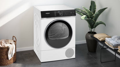 Siemens WQ46H2D9IE iQ500 9kg Heat Pump Tumble Dryer - White