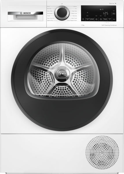 Bosch WQG24500GB Series 6 9 kg Heat Pump Tumble Dryer - White