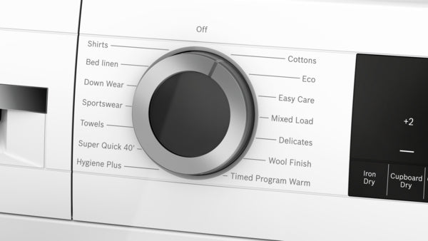 Bosch WQG24500GB Series 6 9 kg Heat Pump Tumble Dryer - White