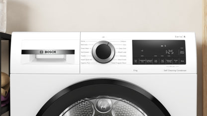 Bosch WQG24500GB Series 6 9 kg Heat Pump Tumble Dryer - White