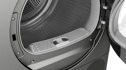 Bosch WQG245R1GB Series 6 9 kg Heat Pump Tumble Dryer - Cast Iron Grey