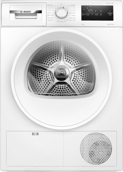 Bosch WTH85225IE Series 4 8kg Heat Pump Dryer - White
