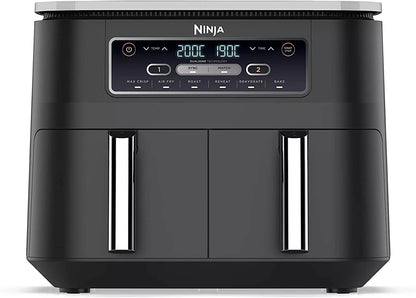 Ninja air fryer on a white background