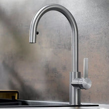 Blanco 523121 Candor-S Pull Out Kitchen Tap - Stainless Steel