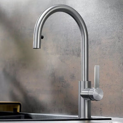Blanco 523121 Candor-S Pull Out Kitchen Tap - Stainless Steel