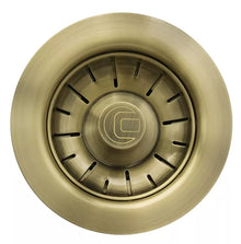 Caple Antique Brass 90mm Basket Strainer Waste