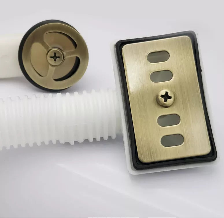 Caple Antique Brass 90mm Basket Strainer Waste