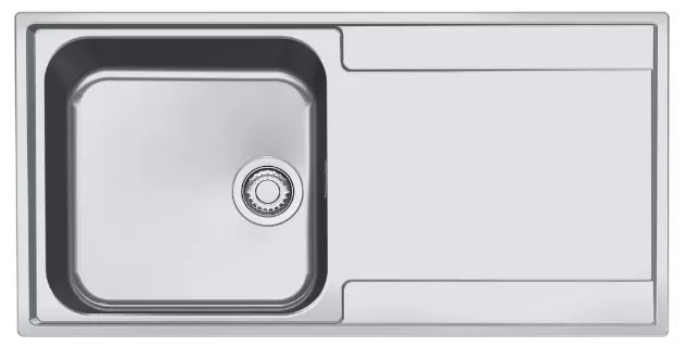 Franke Maris MRX 211 Slim-Top Inset 1.0 Bowl Kitchen Sink - Left Hand
