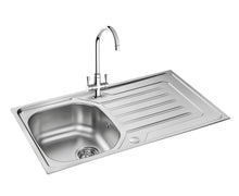 Onda 90 Inset Sink and Aztec Kitchen Tap - Pack