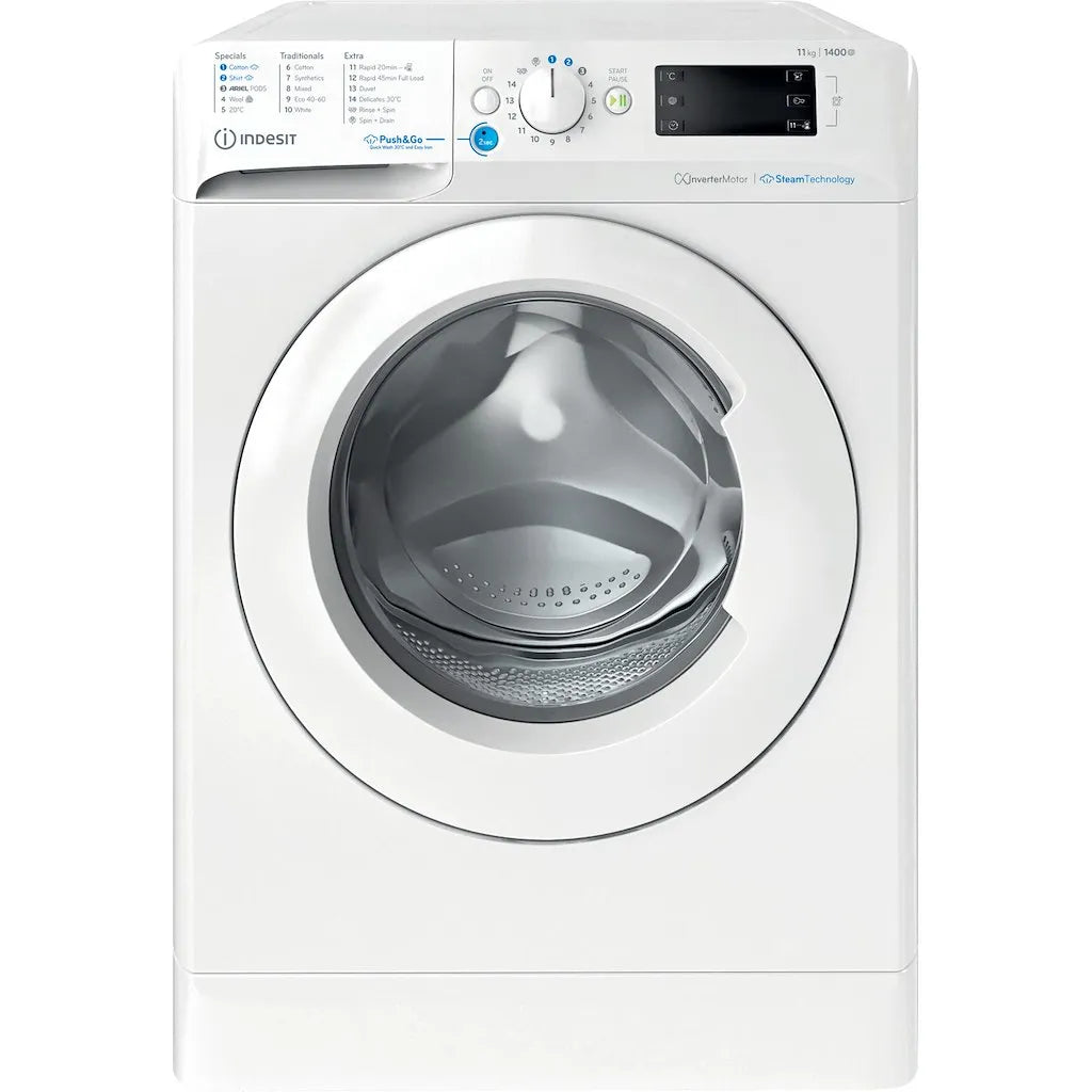 Indesit BWE 111496X WV UK 11kg 1400rpm Freestanding Washing Machine - White