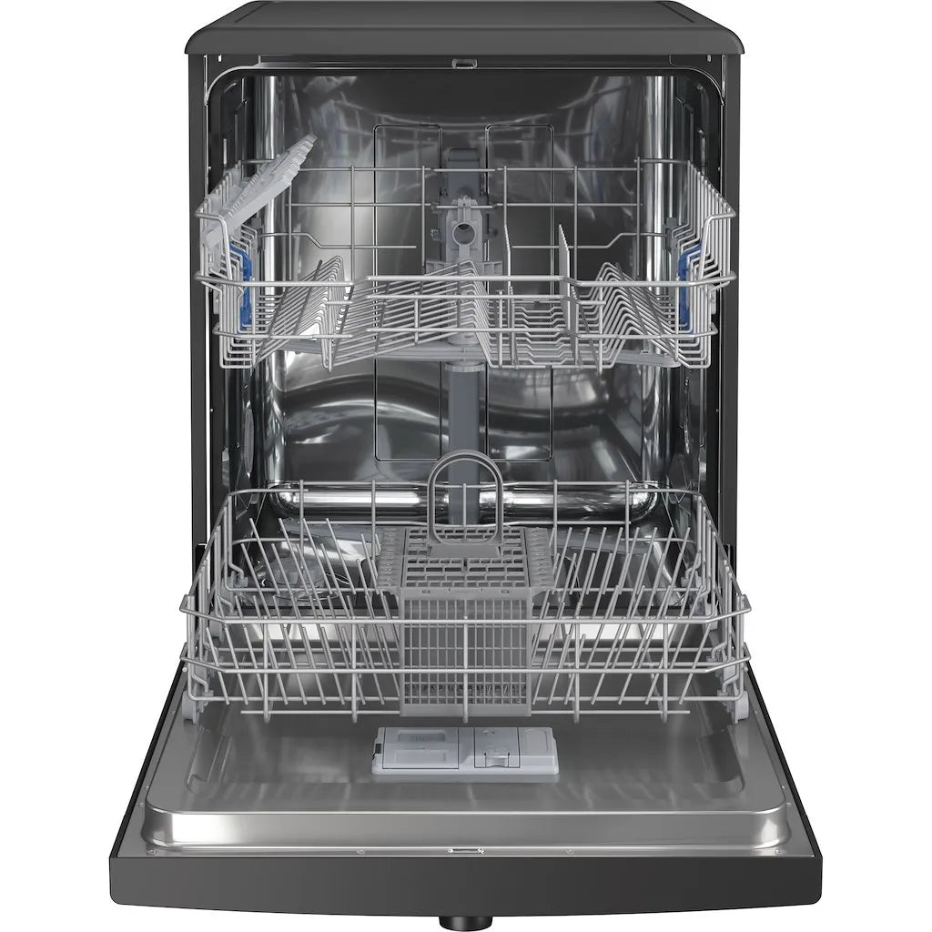 Indesit Dishwasher: full size, black colour - D2F HK26 B UK