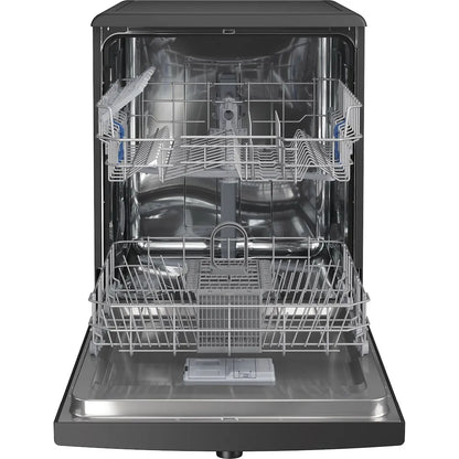 Indesit Dishwasher: full size, black colour - D2F HK26 B UK