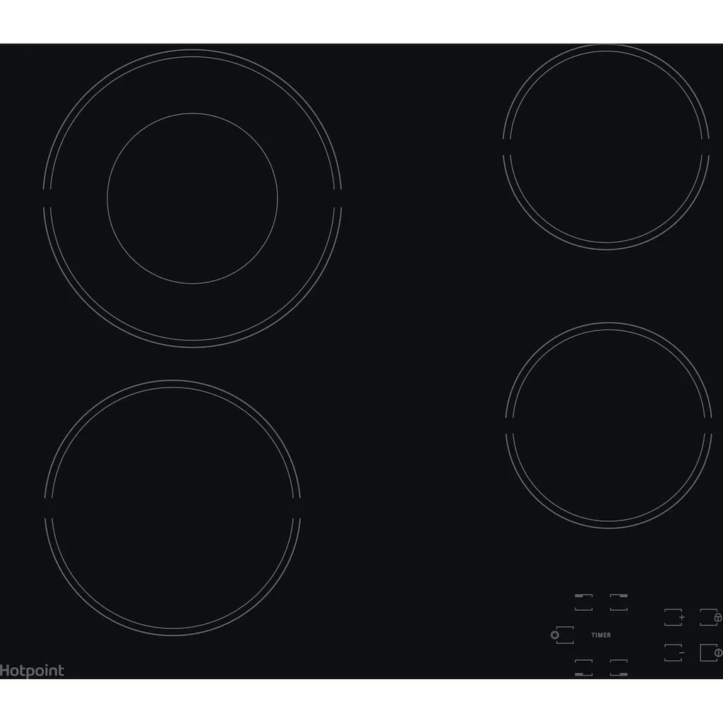Hotpoint HR 612 CH Hob - Black