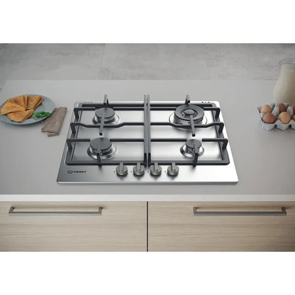 Indesit THP641WIXI Gas Hob - Inox
