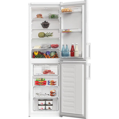 Indesit IKNH 1261 W4UK Freestanding 50/50 No Frost Fridge Freezer - White