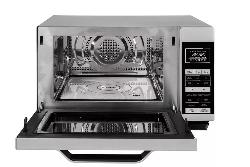 Sharp R861SLM Freestanding Microwave - Silver